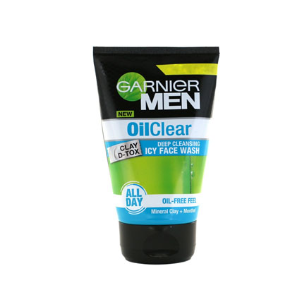 Garnier Face Wash Men Oil Clear 